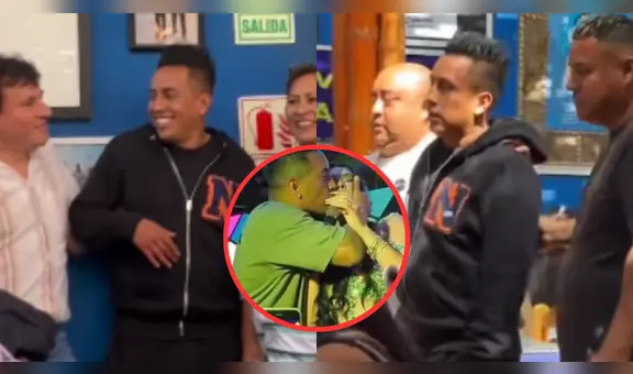 Christian Cueva fue captado en cebichería después de beso con Pamela Franco: llegó SOLO