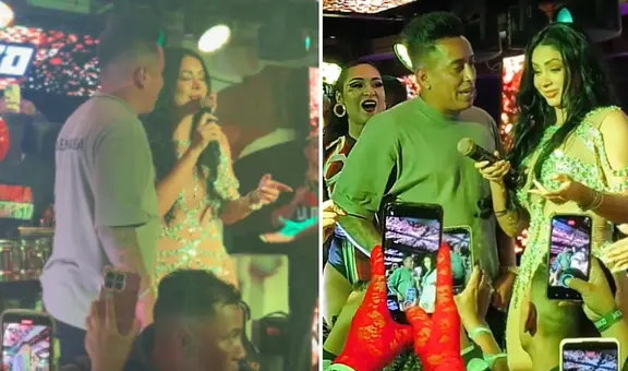 "Mírame": el 'reclamo' que NO SE VIO de Christian Cueva a Pamela Franco durante concierto
