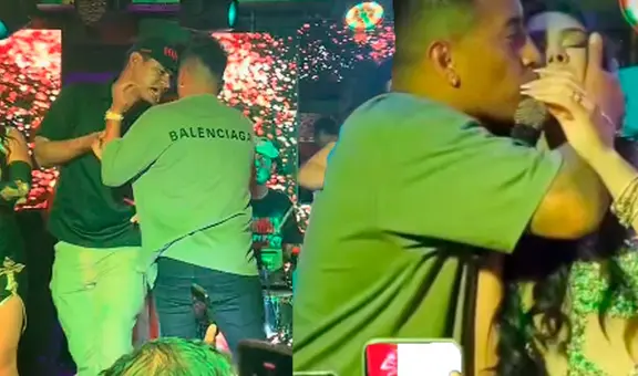 FILTRAN video del MOMENTO en que Christian Cueva 'salta' la seguridad de Pamela Franco para besarla