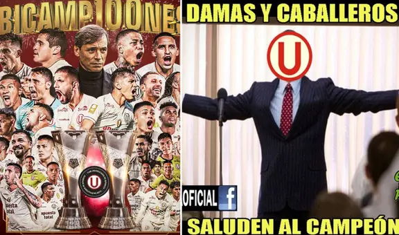 Los mejores memes tras convertirse la U en bicampeón nacional de la Liga 1