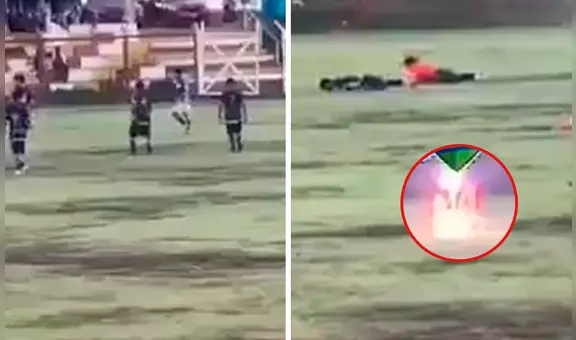 Huancayo: campeonato de fútbol termina con un muerto y un herido grave por impacto de un rayo