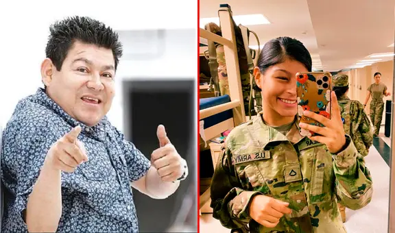 Las brillantes hijas de Dilbert Aguilar: una es militar en EE. UU. y otra estudia prestigiosa carrera en universidad peruana