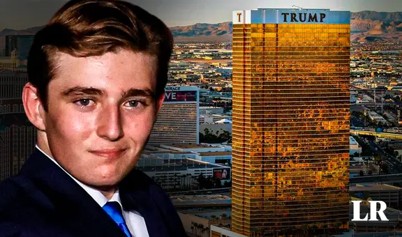 Así es la lujosa vida de Barron, el hijo menor de Donald Trump: exclusivas universidades, autos de lujo y jets privados