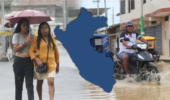 Lluvias intensas en Perú HOY martes 5 de noviembre: Lima y otras 17 regiones en riesgo tras reporte de Indeci