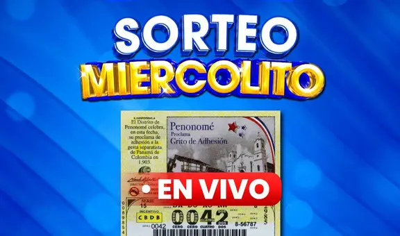 Resultados Lotería Nacional de Panamá EN VIVO HOY, 7 de noviembre: números ganadores del último Sorteo Miercolito vía Telemetro