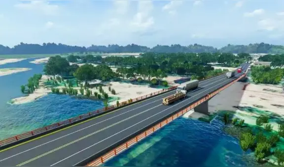 Un extenso puente de 100 metros se construirá sobre el río Huallaga en Perú: MTC elabora expediente técnico