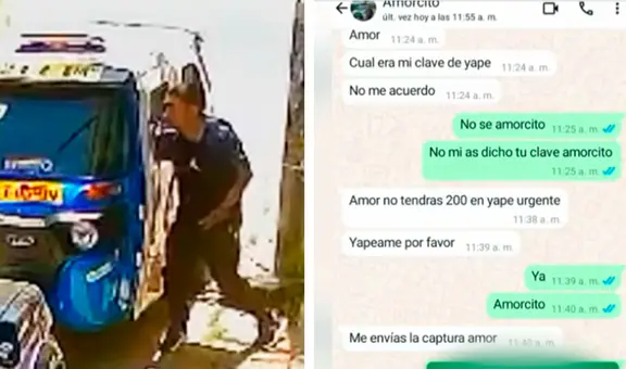 Hombre hurta celular en Cajamarca y se hace pasar por la víctima para pedir dinero a la pareja: "Amorcito, me yapeas S/200"