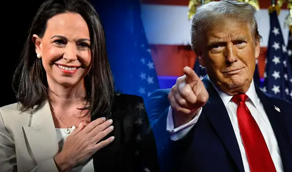 María Corina Machado felicitó a Trump por ganar las elecciones y pidió su apoyo para "restablecer la democracia" en Venezuela