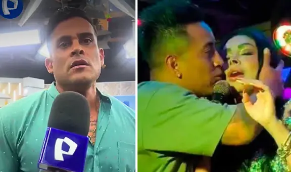 Christian Domínguez ESTALLA y se muestra FURIOSO al ser cuestionado por Pamela Franco: "Estoy harto"