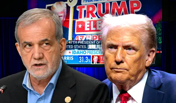 El presidente de Irán minimiza el triunfo de Trump en las elecciones en EE. UU. y asegura que "no cambia nada"