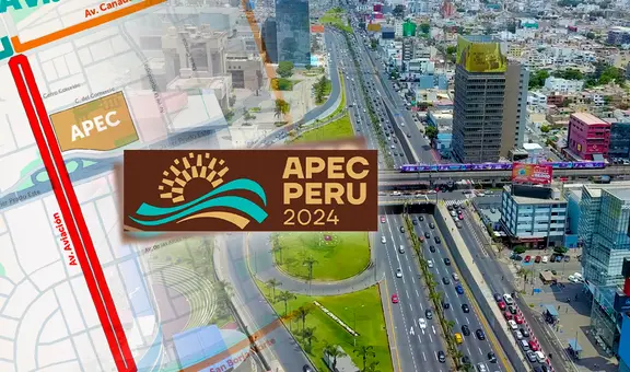 APEC 2024: desvíos y rutas alternas desde el 14 de noviembre por cierre de las avenidas Javier Prado y Aviación