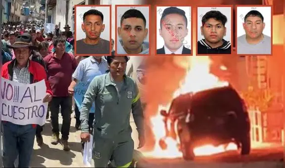 Tras muerte de 5 presuntos secuestradores de empresario, ciudadanía inicia protestas contra la criminalidad en Áncash