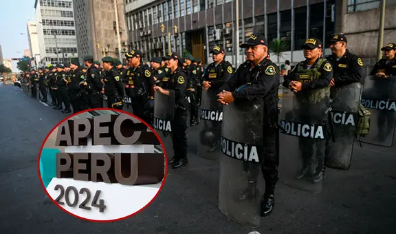 Anuncian gran contingencia policial por aire y tierra durante APEC 2024 ante inminentes protestas