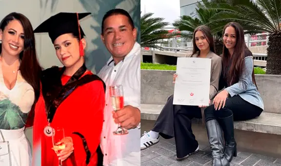 Hija de Melissa Klug recibe su título como abogada y empresaria tiene emotiva reacción: “Ya tengo quien me defienda”