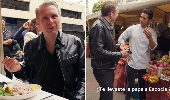 Vocalista de 'Franz Ferdinand' se rinde ante la papa peruana y el ceviche: “Es increíble, a la ***”