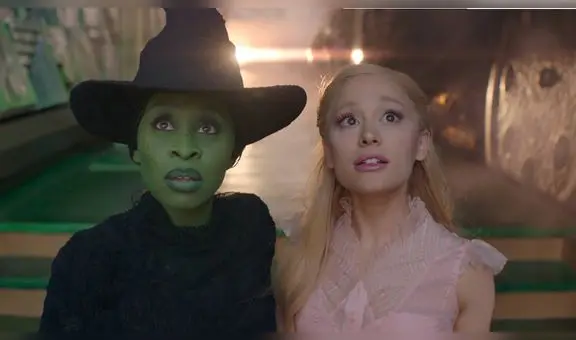 Ariana Grande y Cynthia Erivo, listas para mostrar su ingreso al mágico mundo de Oz