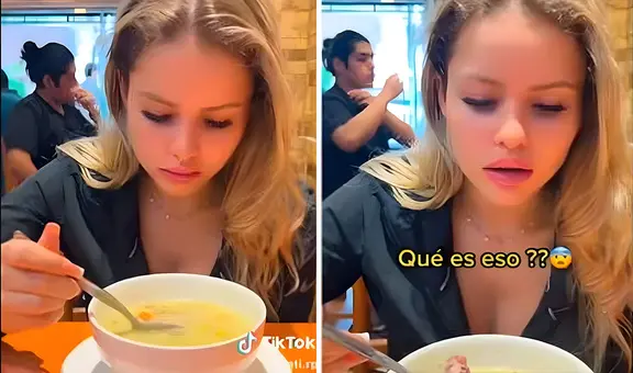 Turista se sorprende al encontrar insólito ingrediente en sopa peruana: "Es el toque del sabor"