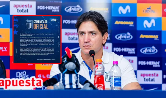 Alianza Lima anunció al reemplazante de Bruno Marioni como gerente deportivo para la próxima temporada