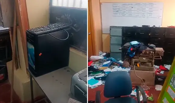 Delincuentes roban computadoras en colegio público de VMT: lleva más de 13 años en construcción