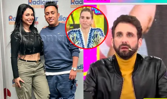 ‘Peluchín’ y Gigi Mitre consternados al descubrir la diferencia de edad entre Christian Cueva y Pamela Franco