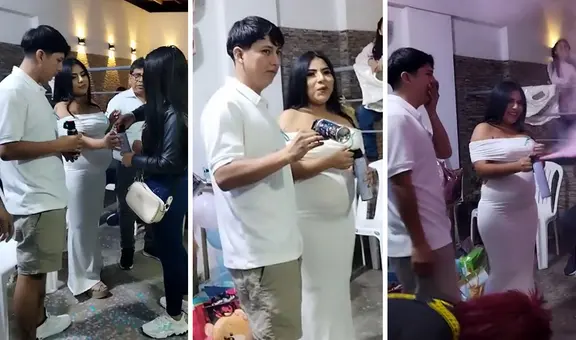 Peruanos revelan el sexo de su bebé, pero la sorpresa sale mal: "Te voy a encontrar vendedor del Centro de Lima"