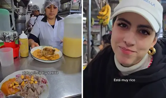 Mexicana queda asombrada al probar menú en mercado peruano: “Bendito sea, Perú”