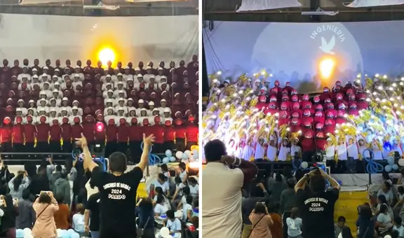 ¡Espectacular! Universitarios de Huánuco deslumbran con coreografía en concurso de barras