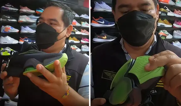 Joven peruano compra zapatillas Nike en Gamarra y se lleva decepción: "Así te estafan"