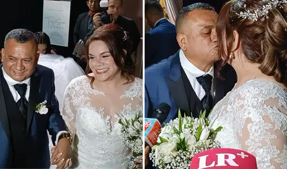 Tony Rosado y Susan Pacheco se casaron: novia impacta con emotivo detalle en su ramo y genera conmoción