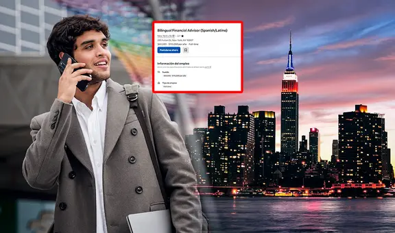 Buenas noticias para los latinos en Nueva York: este empleo paga US$60.000 por año y no pide experiencia en USA