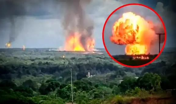 Estas son las imágenes de la explosión del gaseoducto de Muscar en Monagas: PDVSA advierte sobre presunto atentado