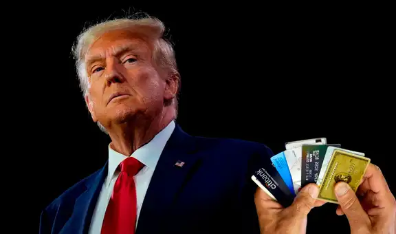 Donald Trump anuncia drástica medida por altos intereses de tarjetas de crédito en Estados Unidos