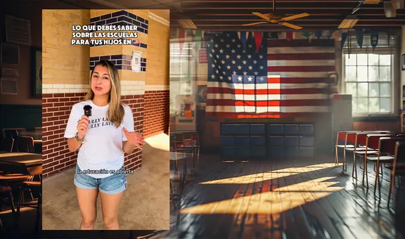 Tiktoker colombiana con 200.000 seguidores expone los más grandes secretos de las escuelas en USA: "Son gratuitas"