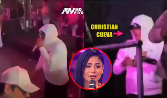 Christian Cueva es sorprendido bebiendo y cantando con Chacalón Jr. mientras Pamela Franco trabaja en provincia