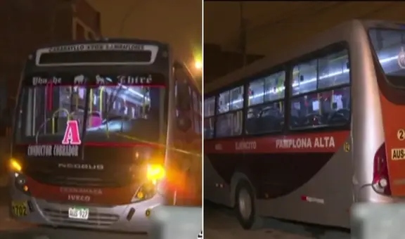 Extorsionadores balean bus Nueva América con pasajeros a bordo en SJM: chofer resultó herido