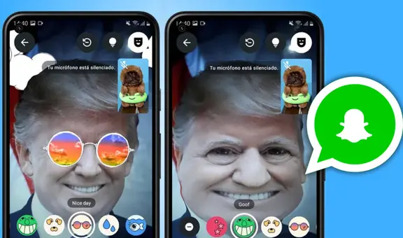 ¿WhatsApp es el nuevo Snapchat? Así puedes activar los nuevos efectos en tus videollamadas