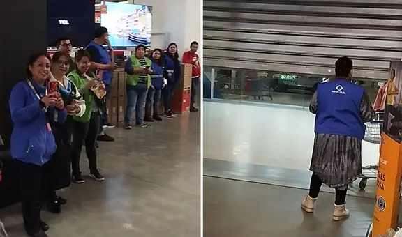 Trabajadores hacen cuenta regresiva para recibir clientes, pero nadie aparece: "Parece una escena de ‘The Office’"