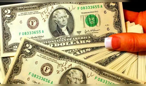 Los billetes de 2 dólares de 2017 que están valorizados en US$2.400 millones: son reconocidos en Estados Unidos