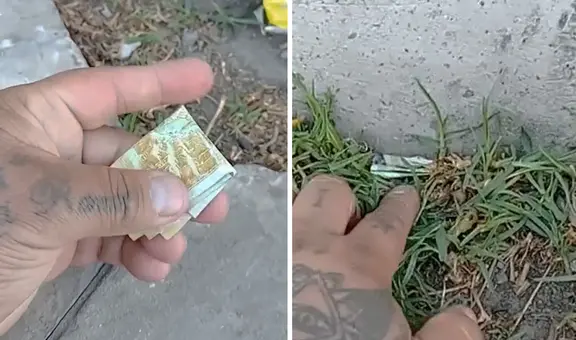 Influencer deja dinero escondido para que sus seguidores lo encuentren y es furor en redes