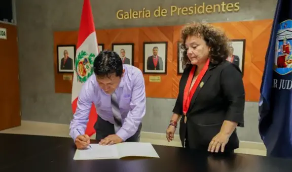 Juramenta juez de paz de segunda nominación de Querecotillo