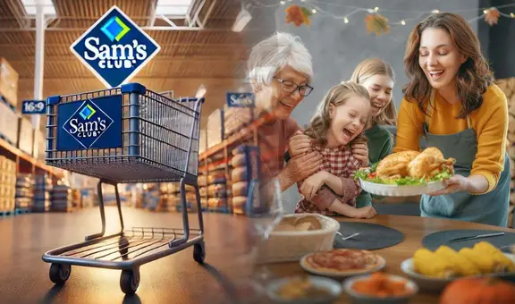 Acción de Gracias 2024: Sam's Club ofrece cena por US$10 por persona para los ciudadanos en Estados Unidos