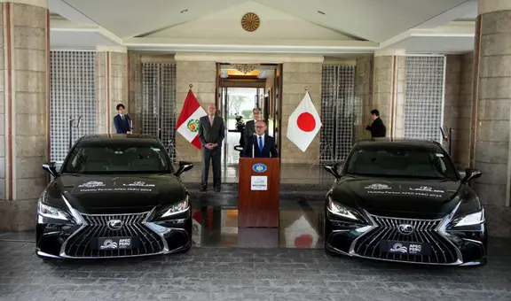 APEC 2024: un vistazo a los autos que transportan a los líderes internacionales