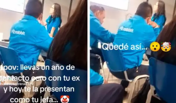 Asiste a reunión laboral y descubre que su expareja es la jefa: "El nuevo guerrero de Dios"