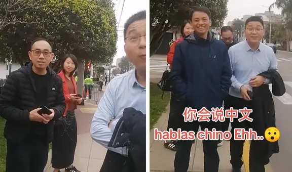 Sereno peruano dialoga con delegación china de APEC 2024 y los deja impresionados: “Soy autodidacta”