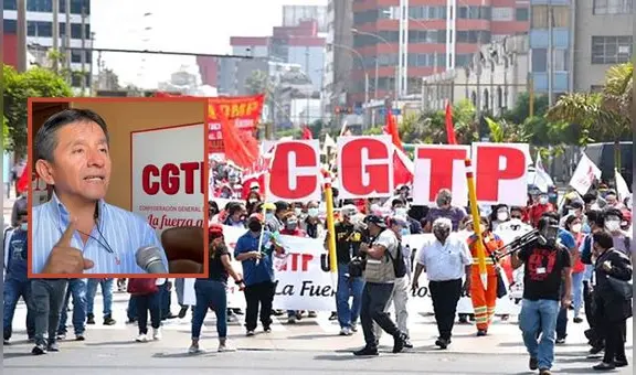 CGTP se suma a protestas durante el APEC: "No vivimos en un paraíso como dice la señora Boluarte y el Congreso"