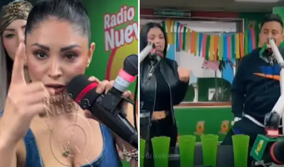 Christian Cueva admite que es un hombre celoso y Pamela Franco lo 'cuadra' EN VIVO: "Yo no doy motivos"