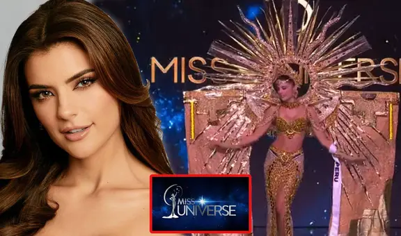 ¡Princesa inca! Tatiana Calmell deslumbró con espectacular traje típico dorado en la preliminar del Miss Universo 2024