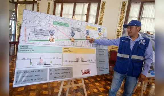 Obras de la nueva Vía Expresa Grau empezarán en febrero del 2025