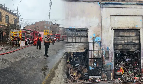 Incendio en el Rímac: dos bomberos heridos y una persona desaparecida tras siniestro en vivienda
