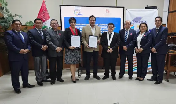 Gobierno Regional y Corte Superior de Piura suscriben convenio para mejorar infraestructura de sede judicial de Paita Baja